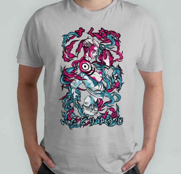 Playera Sukuna (Jujutsu Kaisen) Hombre - Imagen 8