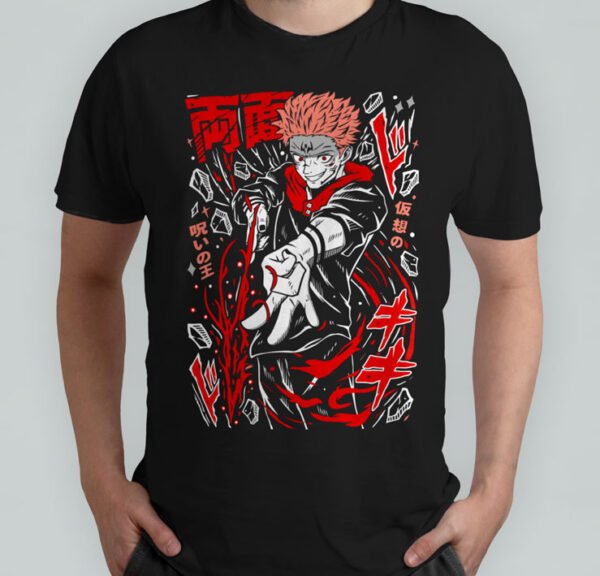 Playera Sukuna (Jujutsu Kaisen) Hombre - Imagen 12