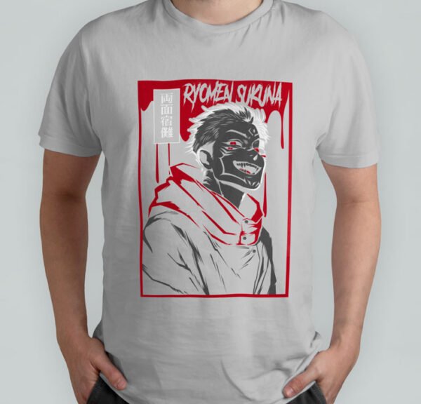 Playera Sukuna (Jujutsu Kaisen) Hombre - Imagen 6