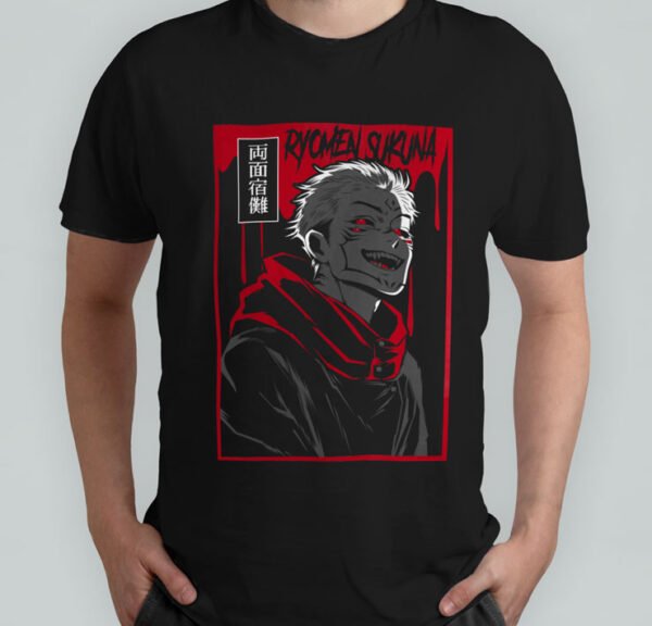 Playera Sukuna (Jujutsu Kaisen) Hombre - Imagen 9