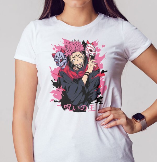 Playera Sukuna (Jujutsu Kaisen) Mujer