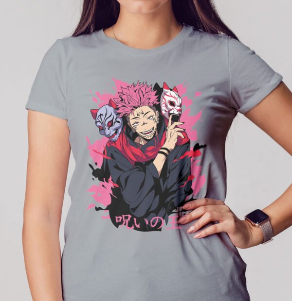 Playera Sukuna (Jujutsu Kaisen) Mujer - Imagen 9