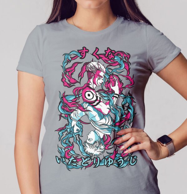 Playera Sukuna (Jujutsu Kaisen) Mujer - Imagen 10