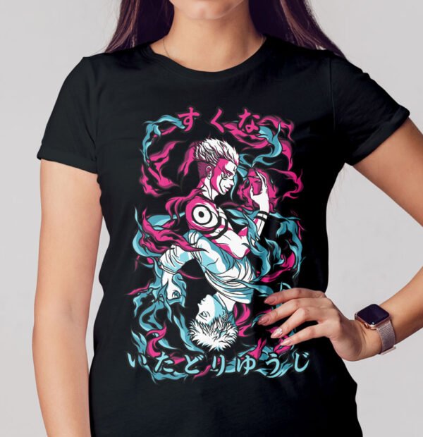 Playera Sukuna (Jujutsu Kaisen) Mujer - Imagen 6