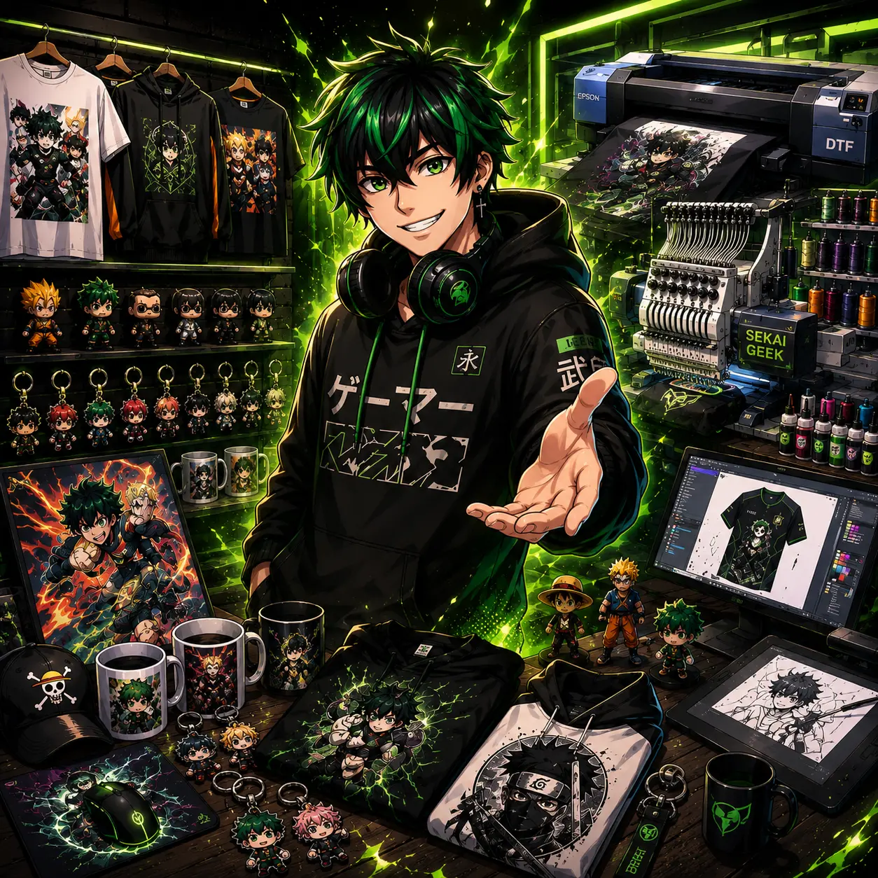 Personaje de Sekai Geek